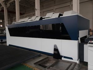 1000wステンレス鋼の炭素鋼の鉄の金属CNCの薄板金繊維レーザーの打抜き機の価格