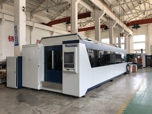 12mm CNC板金レーザー切断機|繊維レーザーの打抜き機の価格3KW 2KW 1KW 500W